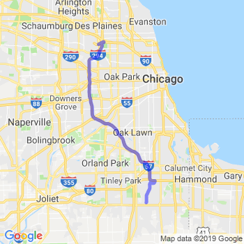 Travel from Olympia Fields to O'Hare airport Limousine service to O'Hare airport (ORD)