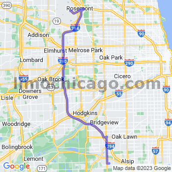 Limousine service to O'Hare airport (ORD)