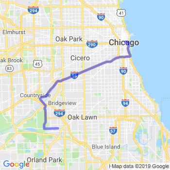 Limousine service to Chicago Loop