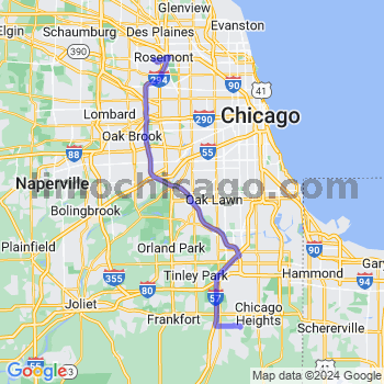 Limousine service to O'Hare airport (ORD)