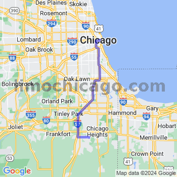 Limousine service to Chicago Loop