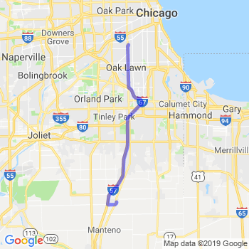 Travel from Peotone to Midway airport Limousine service to Midway airport (MDW)