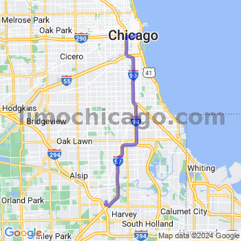 Limousine service to Chicago Loop