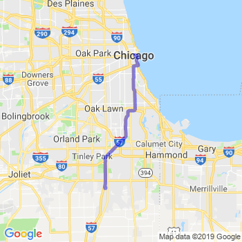 Travel from Richton Park to Chicago Loop Limousine service to Chicago Loop
