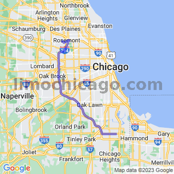 Travel from South Holland to O'Hare airport Limousine service to O'Hare airport (ORD)