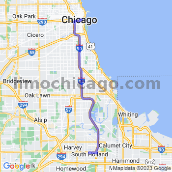 Travel from South Holland to Chicago Loop Limousine service to Chicago Loop