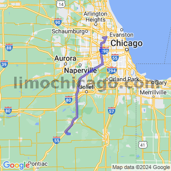 Limousine service to O'Hare airport (ORD)