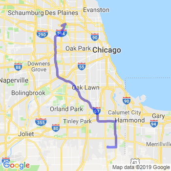 Travel from Steger to O'Hare airport Limousine service to O'Hare airport (ORD)