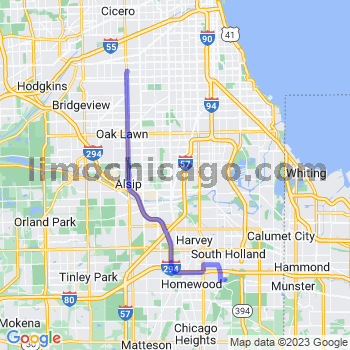 Limousine service to Midway airport (MDW)