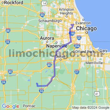 Travel from Verona to O'Hare airport Limousine service to O'Hare airport (ORD)
