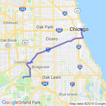 Limousine service to Chicago Loop