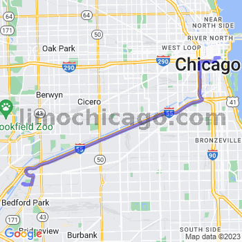 Travel from Summit Argo to Chicago Loop Limousine service to Chicago Loop