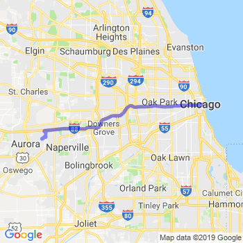 Travel from Aurora to Chicago Loop Limousine service to Chicago Loop