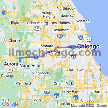Travel from Eola to Chicago Loop Limousine service to Chicago Loop