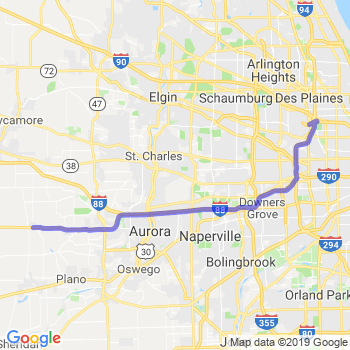 Travel from Hinckley to O'Hare airport Limousine service to O'Hare airport (ORD)