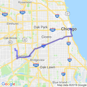 Limousine service to Chicago Loop