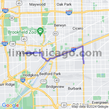 Limousine service to Midway airport (MDW)