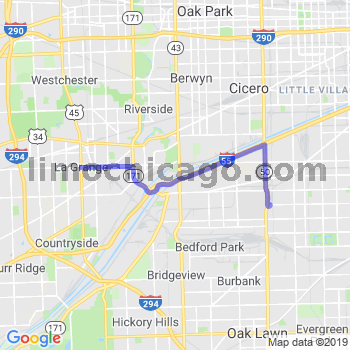 Travel from Lagrange to Midway airport Limousine service to Midway airport (MDW)