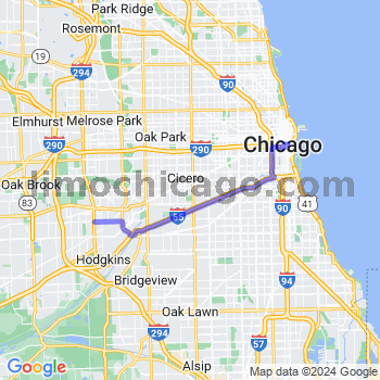 Limousine service to Chicago Loop