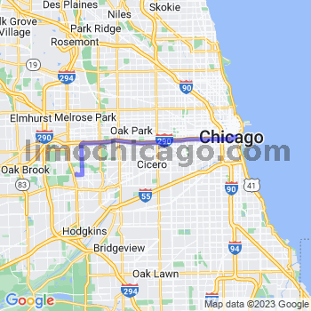 Travel from La Grange Park to Chicago Loop Limousine service to Chicago Loop