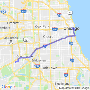 Limousine service to Chicago Loop