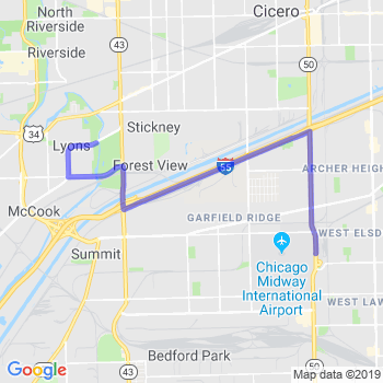Limousine service to Midway airport (MDW)