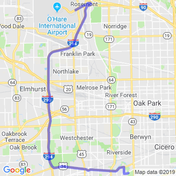 Limousine service to O'Hare airport (ORD)