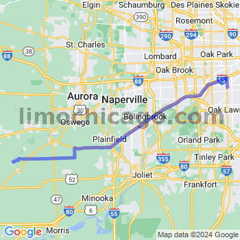Travel from Millington to Midway airport Limousine service to Midway airport (MDW)