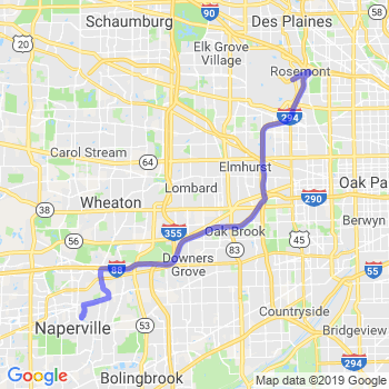 Travel from Naperville to O'Hare airport Limousine service to O'Hare airport (ORD)