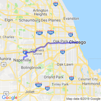 Travel from Naperville to Chicago Loop Limousine service to Chicago Loop