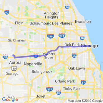 Limousine service to Chicago Loop