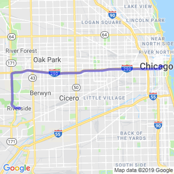 Limousine service to Chicago Loop