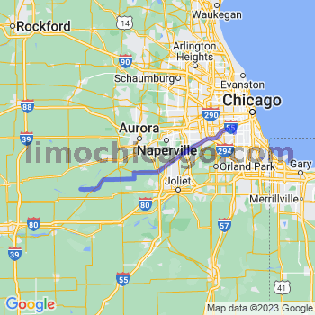 Travel from Sheridan to Midway airport Limousine service to Midway airport (MDW)