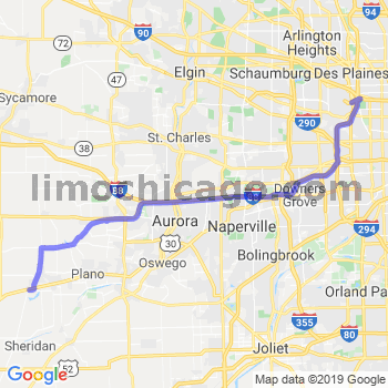 Limousine service to O'Hare airport (ORD)