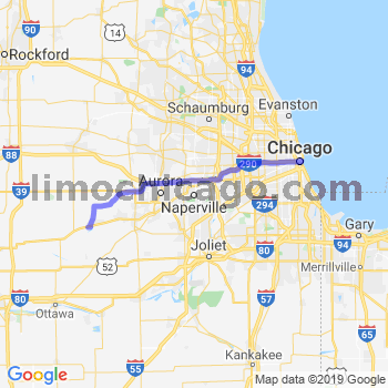 Travel from Somonauk to Chicago Loop Limousine service to Chicago Loop