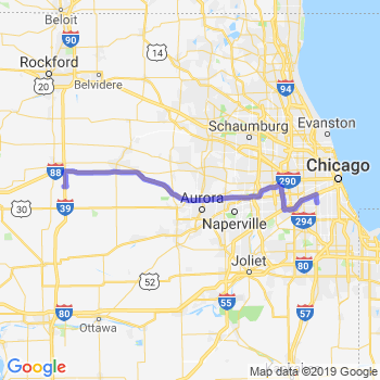 Travel from Steward to Midway airport Limousine service to Midway airport (MDW)