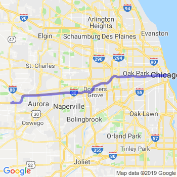 Limousine service to Chicago Loop