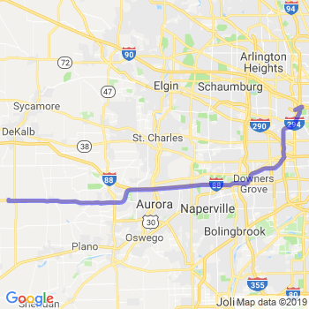 Travel from Waterman to Midway airport Limousine service to Midway airport (MDW)