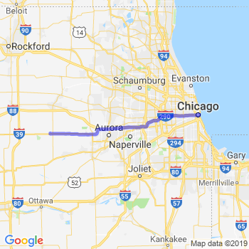 Travel from Waterman to Chicago Loop Limousine service to Chicago Loop