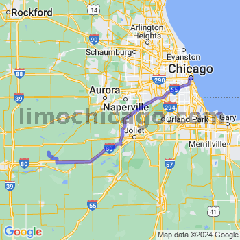 Limousine service to Chicago Loop