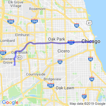 Limousine service to Chicago Loop