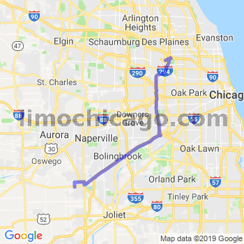 Limousine service to O'Hare airport (ORD)