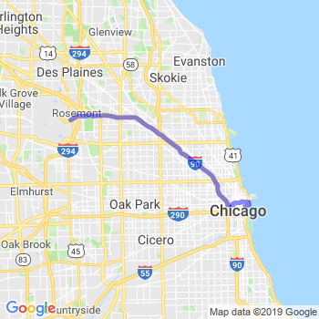 Limousine service to O'Hare airport (ORD)