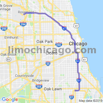 Limousine service to O'Hare airport (ORD)