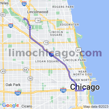 Limousine service to Chicago Loop