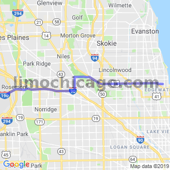 Limousine service to O'Hare airport (ORD)