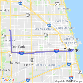 Limousine service to Chicago Loop