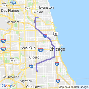 Travel from Lincolnwood to Midway airport Limousine service to Midway airport (MDW)