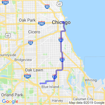 Limousine service to Chicago Loop