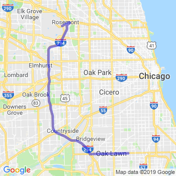 Travel from Evergreen Park to O'Hare airport Limousine service to O'Hare airport (ORD)